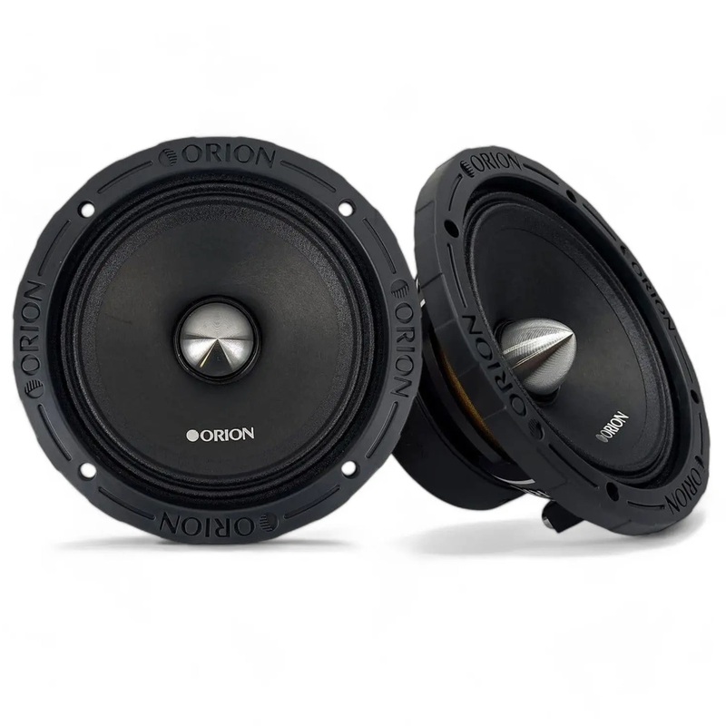Pair of Orion 2-Ohm 350W RMS XTR Series 6.5″ Bullet Midrange Speakers