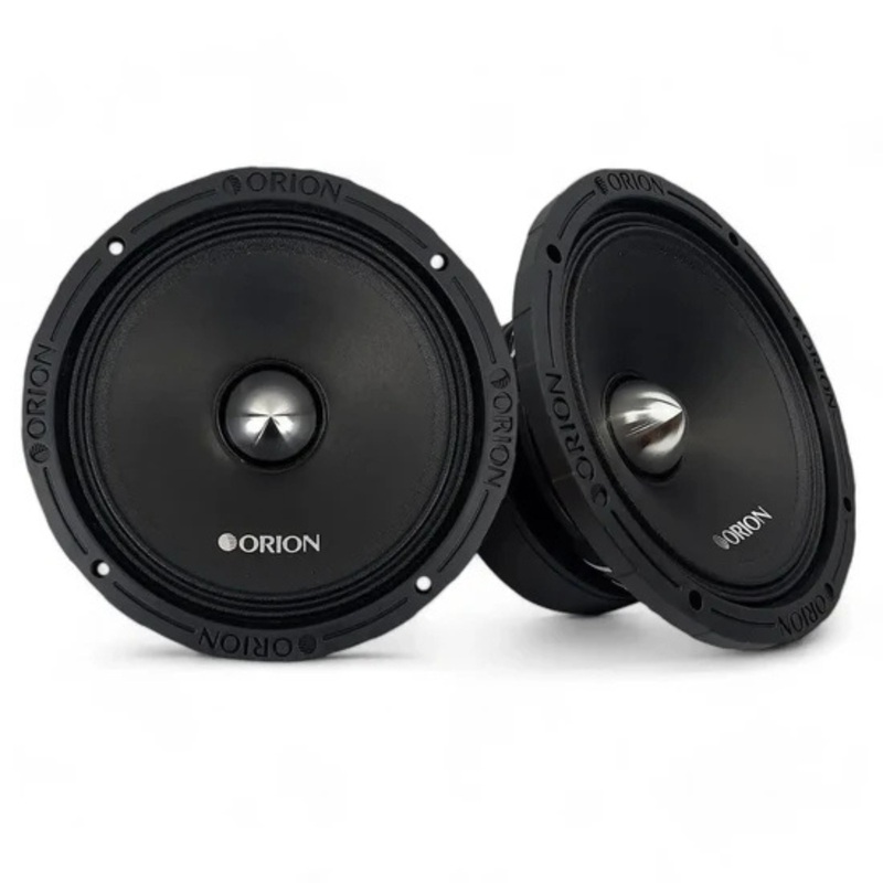 Pair of Orion 2-Ohm 400w RMS XTR Series 8″ Bullet Midrange Speakers