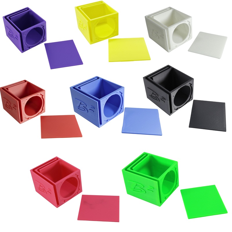 Single Ported 3D-Printed Subwoofer Box Enclosure for B2 Audio Rampage RC2 Black