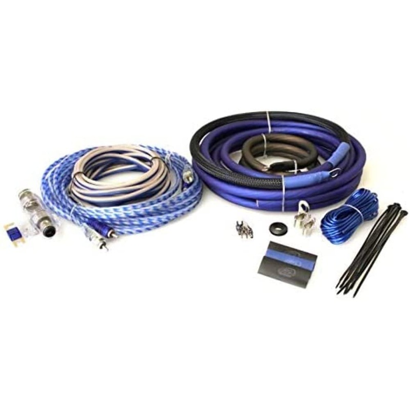 XS Power XSFLEX4CL-100 4 AWG Cable, 100% Oxygen Free Tinned Copper, Iced Clear, 100′ Spool