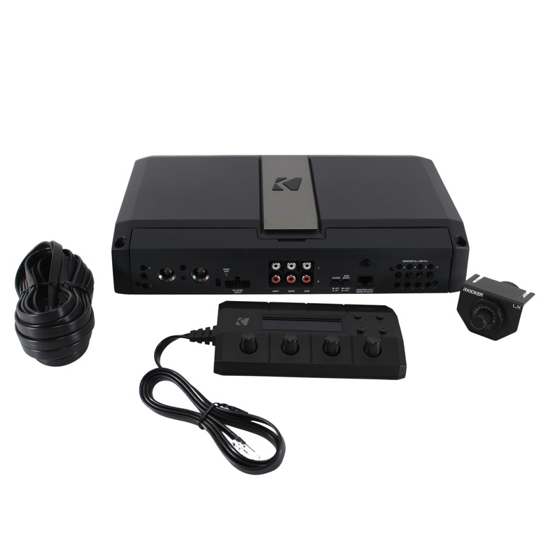 700W 1-Ohm Class D 5-Channel Amplifier w/LX Precision Controller & Smart Bass