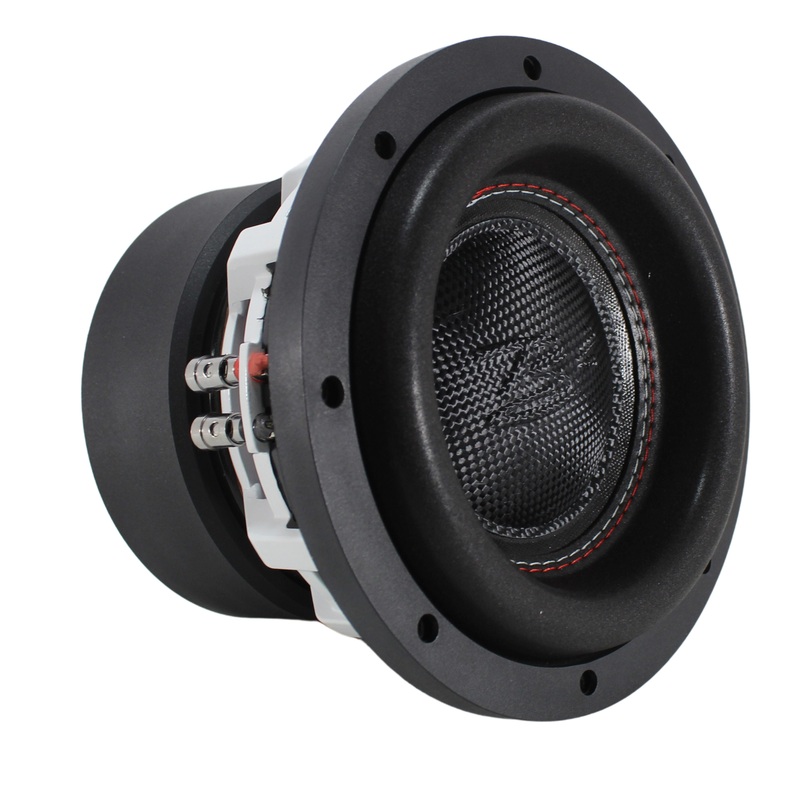 8″ 500 Watts RMS Dual 4-Ohm 2″ Voice Coil High Excursion RAGE Series Subwoofer