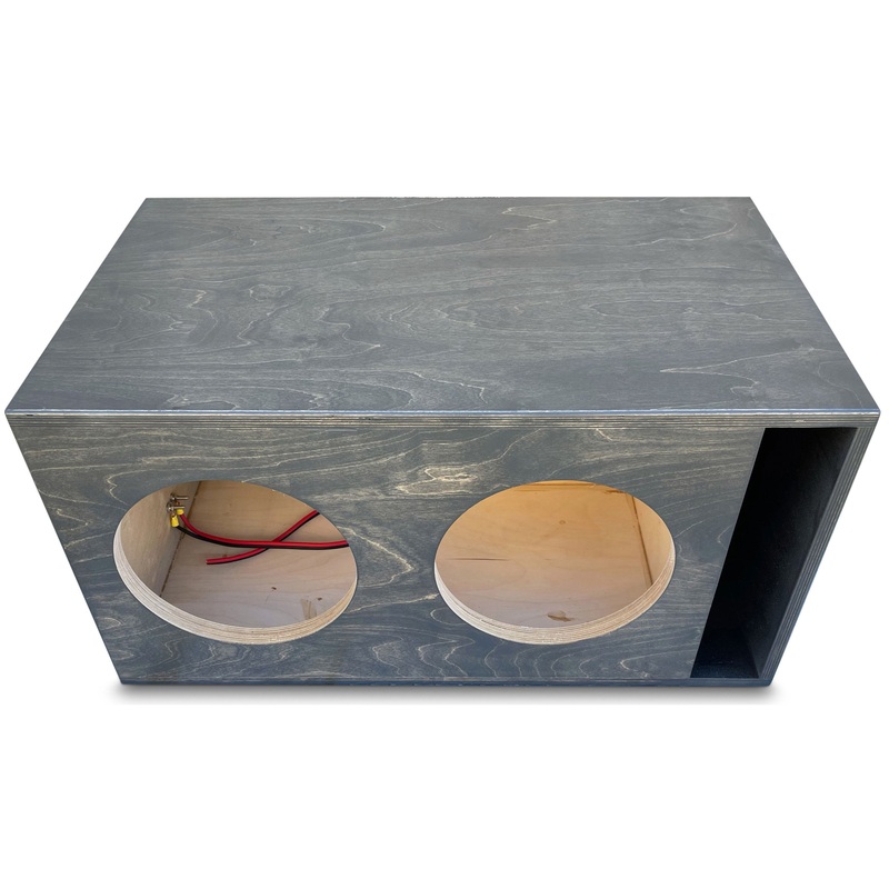 Dual Universal Birch 10″ Ported Subwoofer Box 1″ Baffle Tuned To 33Hz