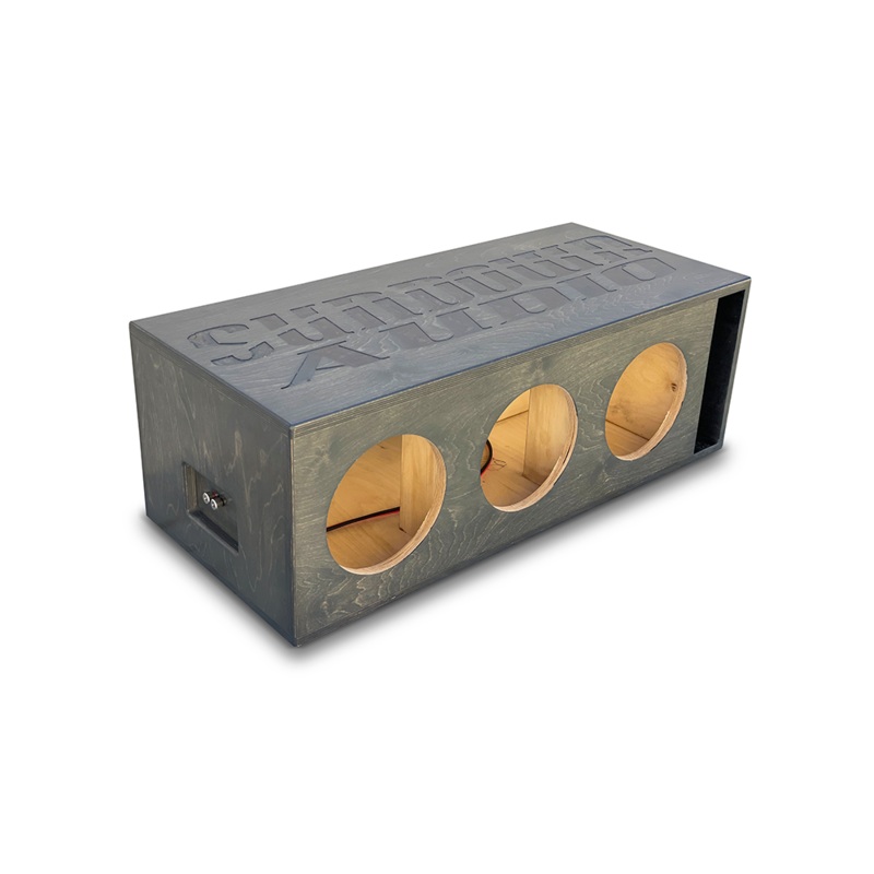 Triple 8″ Birch Ported Subwoofer Box for Sundown v3 X Series