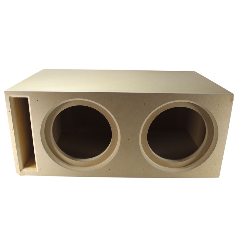 Vented Prefab Dual 8″ Subwoofer Enclosure for Sundown SA Series – OPEN BOX