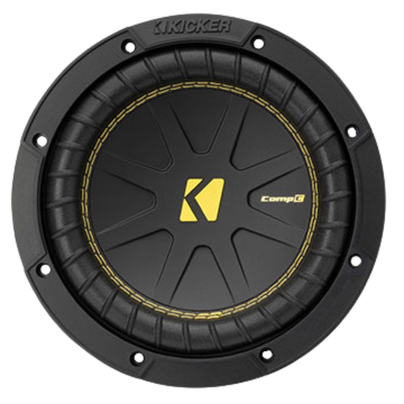 8″ 200W RMS 4-Ohm DVC Subwoofer Kicker CompC Series / 50CWCD84