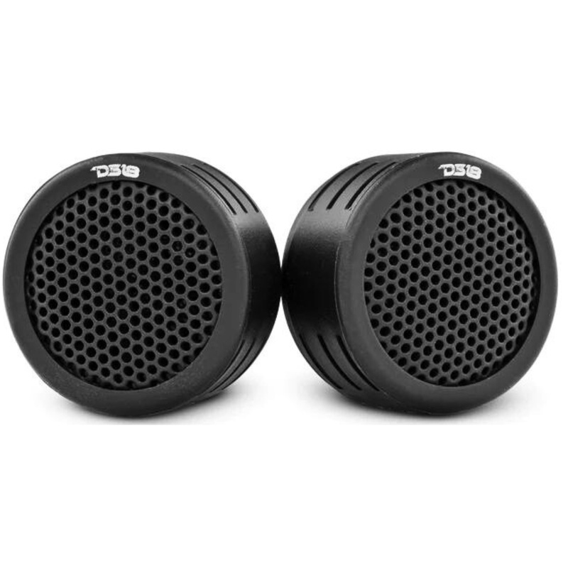 DS18 Pair of 1″ Piezo Magnet 80 Watts Max Dome Compact Super Tweeter TWPZ
