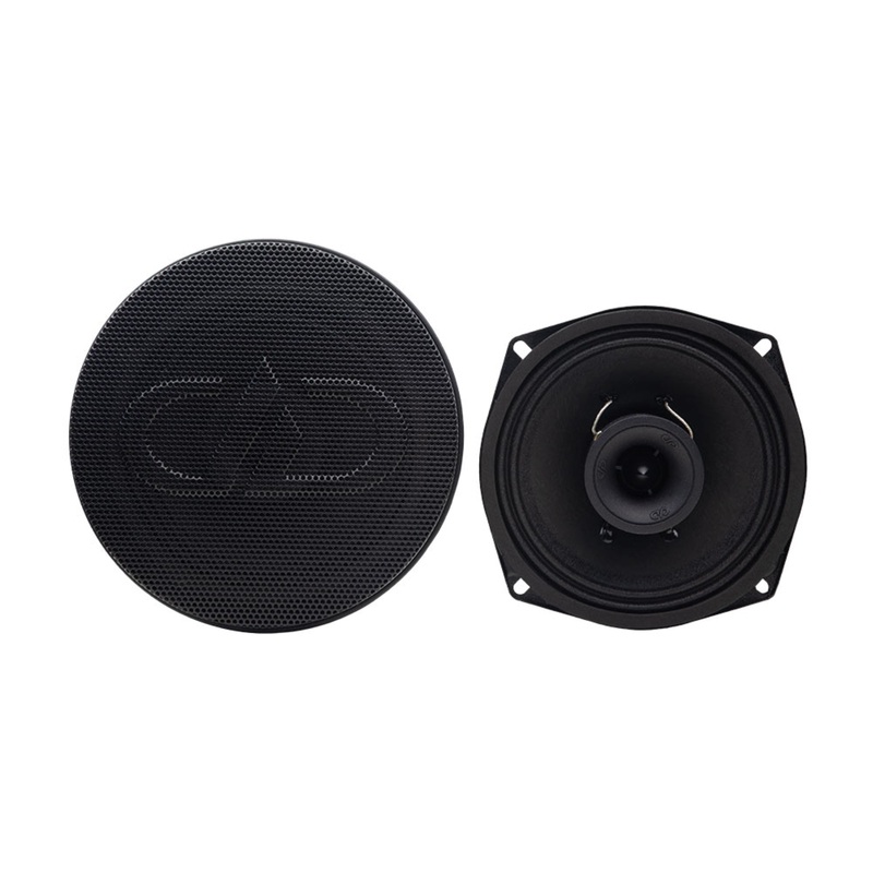 Pair of 5.25″ 200w RMS 4 Ohm Coaxial Speakers w/ 1″ Tweeter DD Audio
