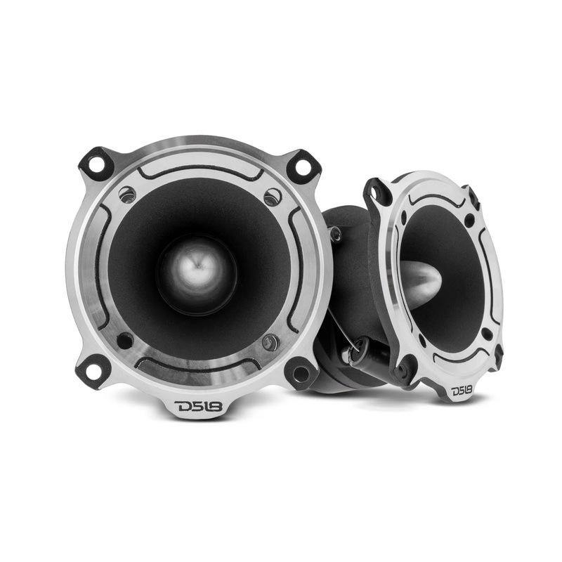 Pair of DS18 Super Tweeters High Compression 480W 4Ohm 1″ VC Bullet PRO-TW220