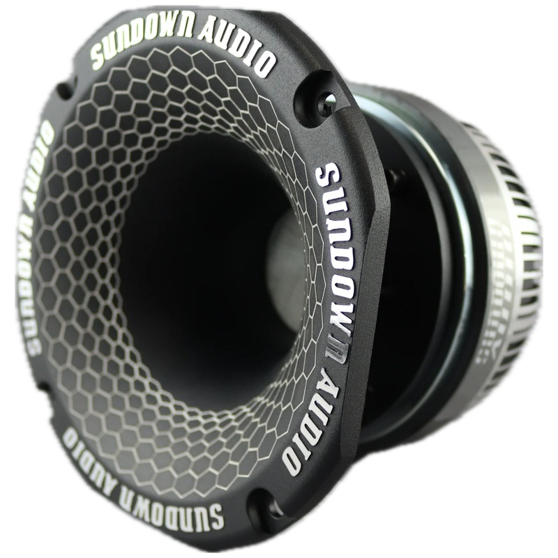 Sundown Pro Car Audio 2″ Throat 80 Watt RMS 4-Ohm Aluminum Super Horn