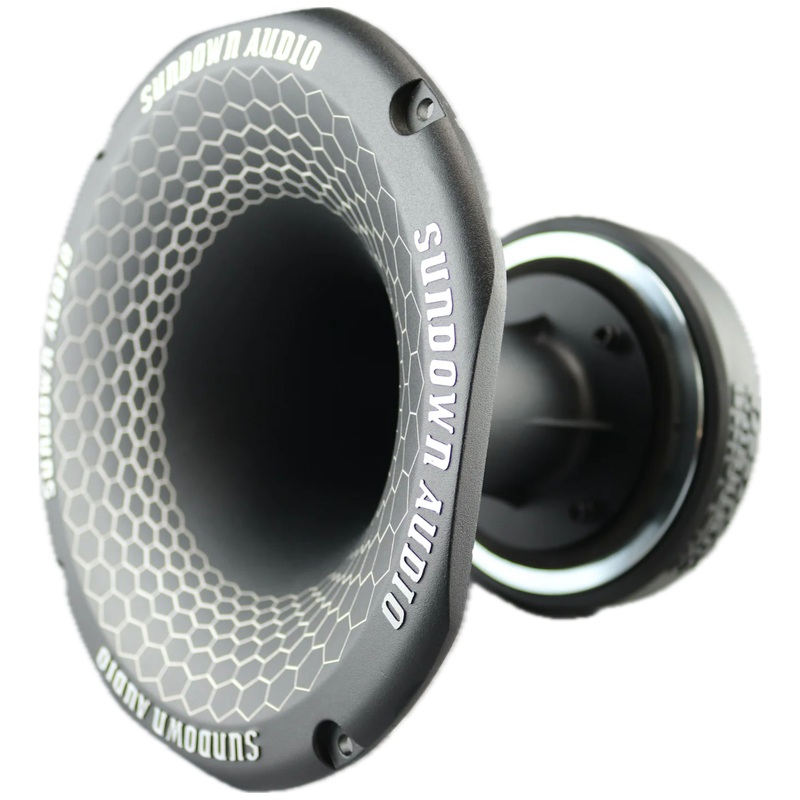 Sundown Pro Car Audio 3″ Throat 110 Watt RMS 4-Ohm Aluminum Super Horn