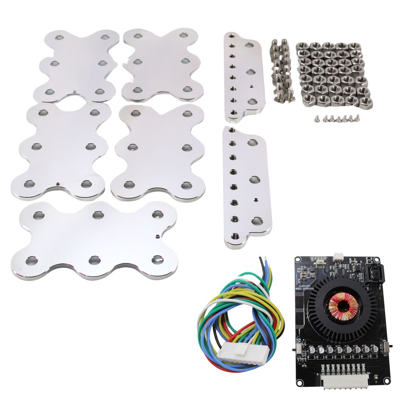 Triple Bank / 18 Yinlong LTO Cell Lug Style Bus Bars w/ BMS 5S-8S 10A Balancer