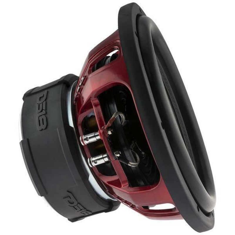 12″ 1250 Watt RMS Dual Voice Coil 2-Ohm Red Frame Subwoofer EXL-12.2D DS18