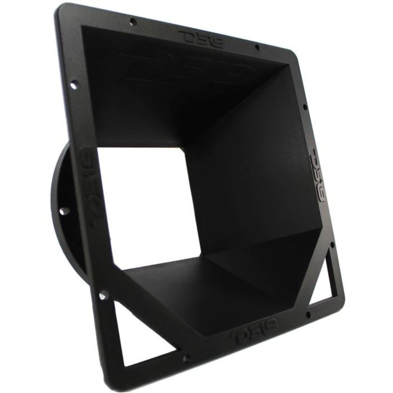 1x DS18 PRO-SDF10 Square 10″ Mid Range Speaker Diffuser Horn