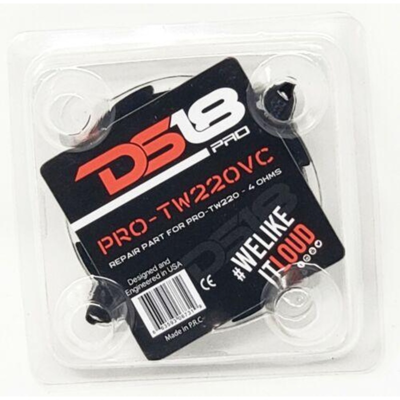 1x DS18 PRO-TW220VC Replacement Diaphragms for PRO-TW220 Tweeter Recone Kit