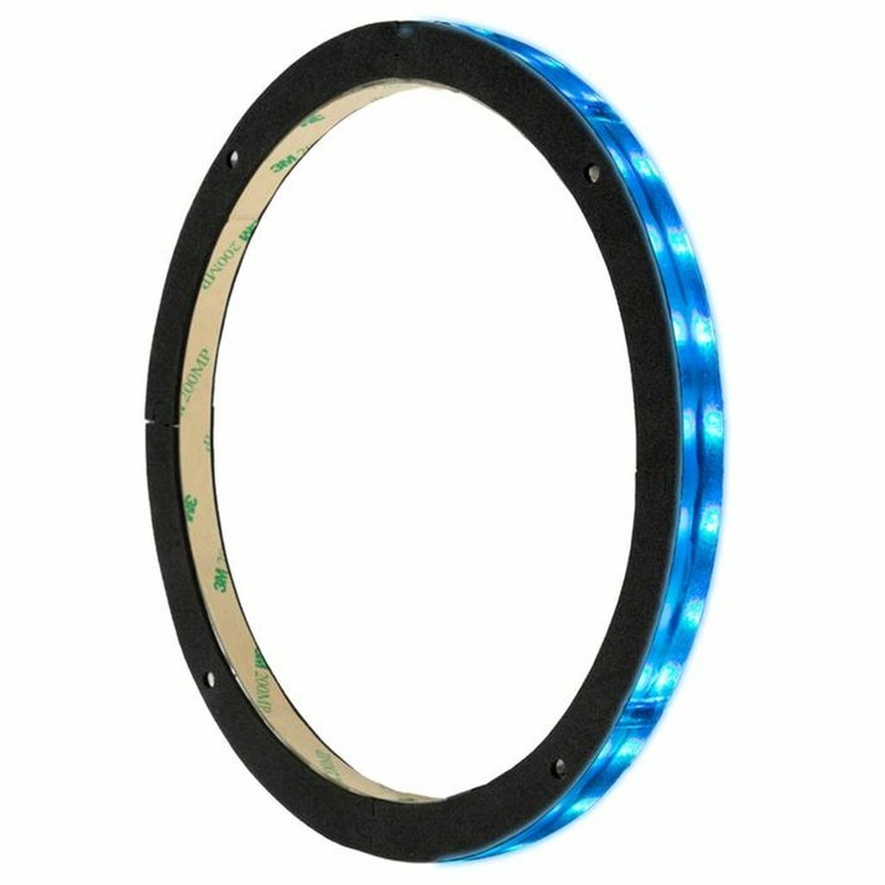1x Universal LED RGB Speaker Light Spacer Rings 10″ DS18 LRING10