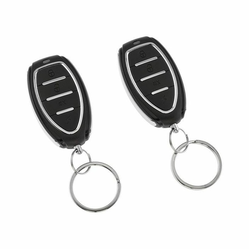 Car Alarm Security System Shock Sensor, Keyless Entry 2 Door Locks DS18