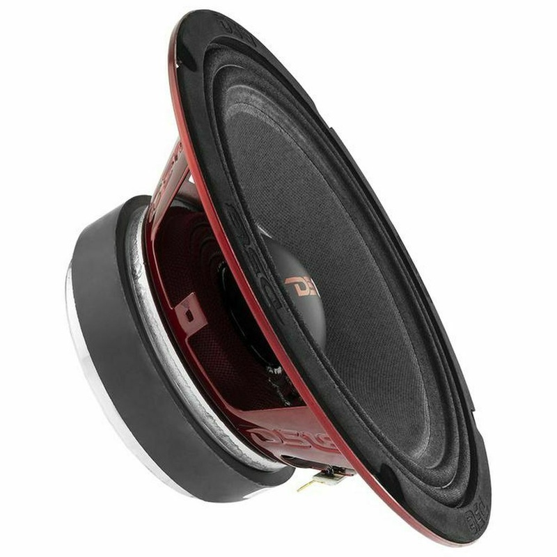 DS18 4 Pro 8″ Mid range Loud speakers + 4 Channel 1600 Amplifier + 4G Ampkit