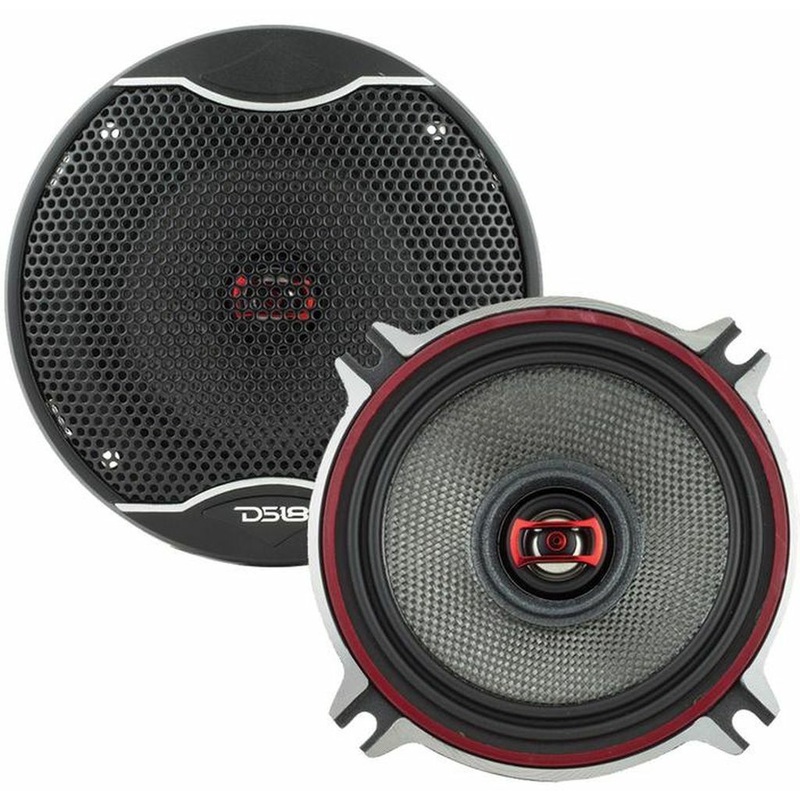 DS18 EXL 4″ 2 way Coaxial Door Speakers 520 Watt 3 Ohm Fiber glass Cone 1 Pair