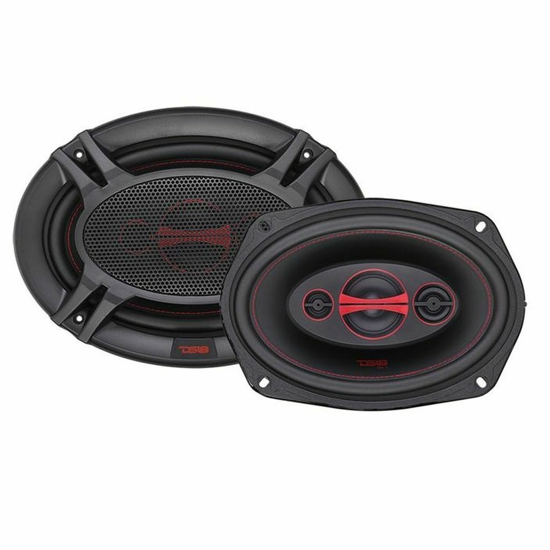 DS18 GEN-X 6×9″ + 5.25″ Car Audio Door Speakers Combo 630 Watts 4 Ohm Coaxial