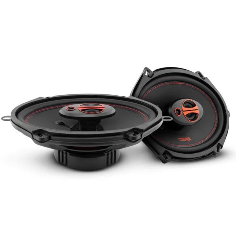DS18 Pair of 5×7″ 3-way Car Door Speakers 165 Watts 4 Ohm Coaxial Speakers