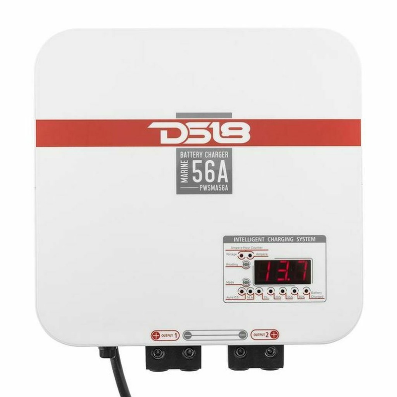 DS18 PWSMA56 Marine Grade Automatic Battery Charger 56A Charging Output Digital