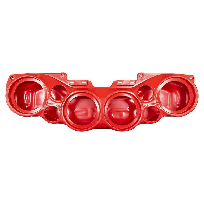 DS18 Red Jeep Wrangler JL JLU System RGB Speaker Sound Bar 07-19