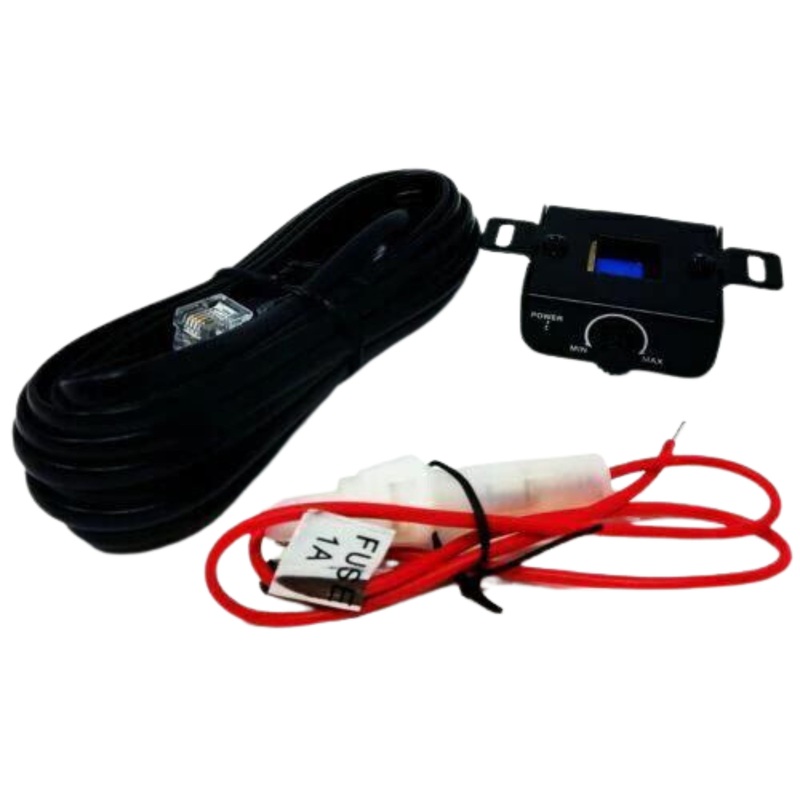 DS18 XM3 3 Way Electronic Car Stereo Crossover Dash Mount Bass Knob Remote Xover