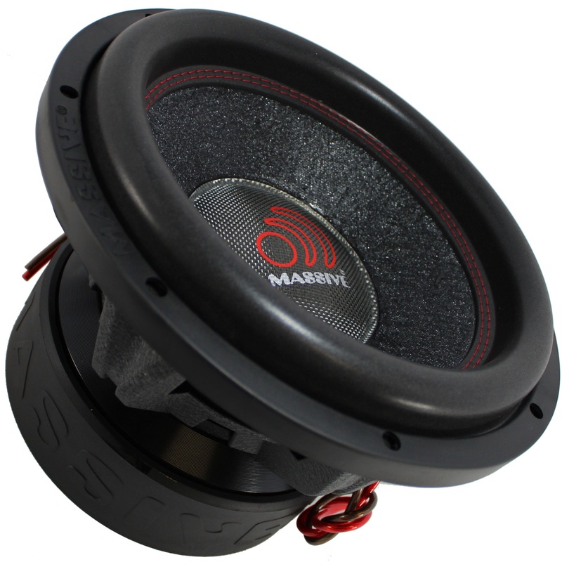 Massive Audio 12 Inch 4000 Watt Subwoofer Dual 4 Ohm Mega HIPPOXL124