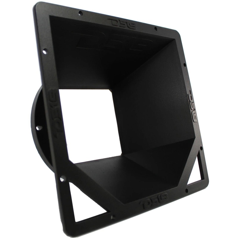 1x DS18 PRO-SDF6 Square 6.5″ Mid Range Speaker Diffuser Horn