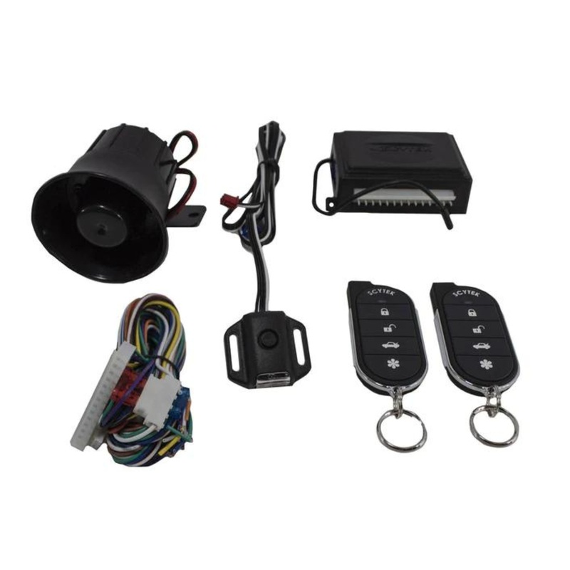 Car Alarm Anti Theft Security System G27 Scytek + 2 x Power Door Lock Actuators