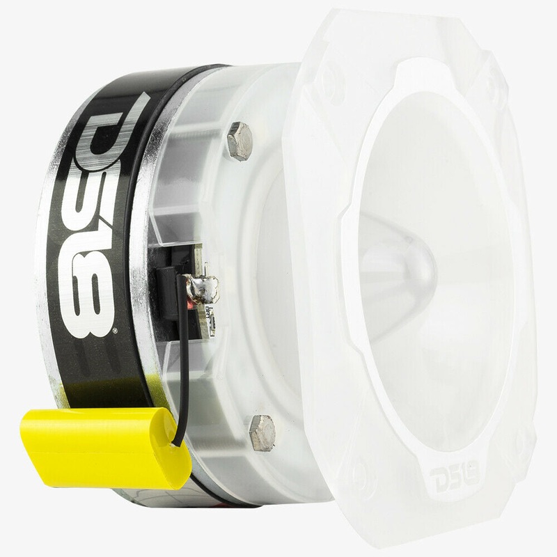 DS18 4″ Super Bullet 1.5″ VC RGB Tweeter 500W 4 Ohm PRO-TW3L Car Audio TW3L