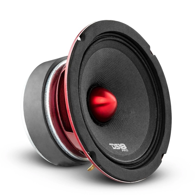 DS18 5.25″ Pro-X Series 300W 4 Ohm Mid Range Loud Speaker With Bullet PRO-X5.4BM