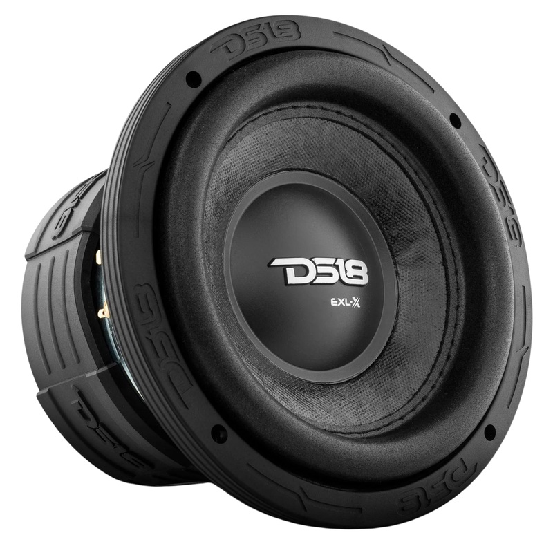 DS18 6.5″ EXL series Dual Voice Coil 4 Ohm 800 Watts Max Subwoofer EXL-X6.4D
