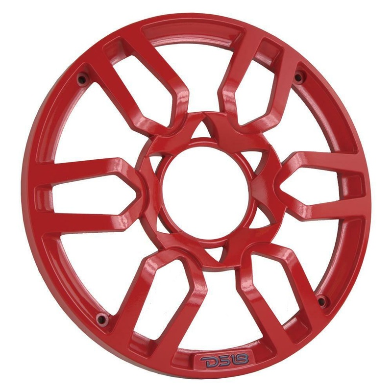 DS18 Speaker Grill Universal 10″ Plastic Red 2 PRO-GRILL10