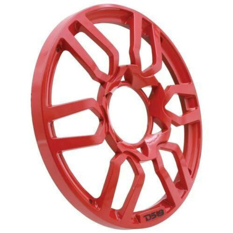 DS18 Speaker Grill Universal 8″ Inch Plastic Cover Black 2 PRO-GRILL8 RED