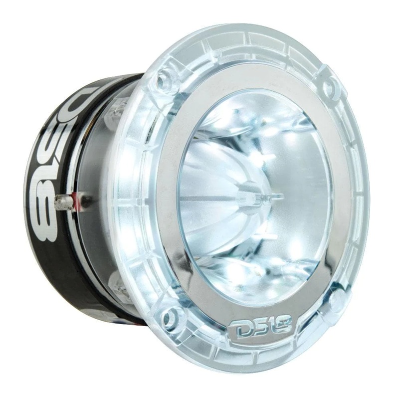 DS18 Super Bullet Tweeter 1.75″ 4 Ohm 560W Peak RGB LED Titanium PRO TW4L