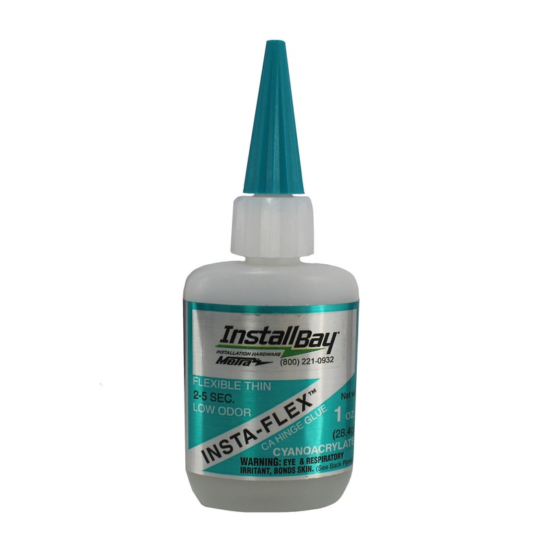 Insta-Flex Flexible Thin CA Glue w/ Insta-Set Accelerator Rapid Curing Bundle