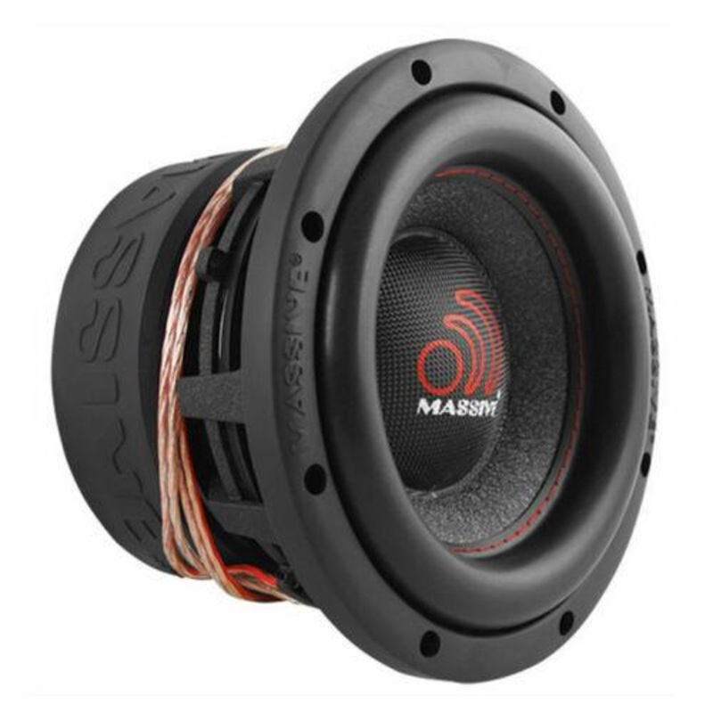 Massive Audio HIPPO84 8″ 1000 Watt Dual 4 Ohm Voice Coil Competition Subwoofer