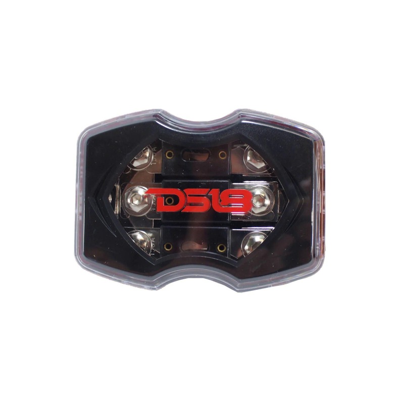 Power Ground Distribution Block ANL Fuse Holder 1x 0GA In- 3x 4GA out 3x 150A