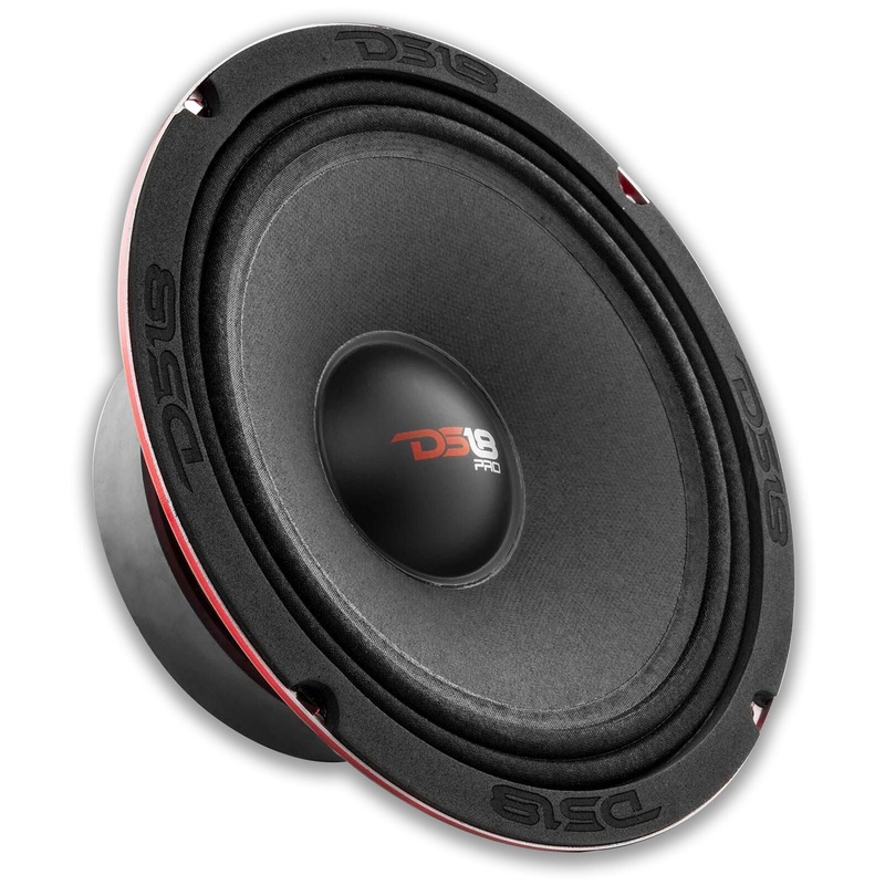 DS18 Car Audio 8″ Midrange Loudspeaker 550 Watt 4 Ohm PRO-X8.4M