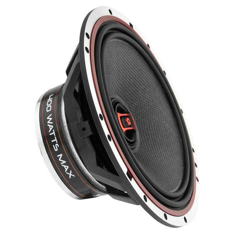 DS18 EXL 6.5″ 2 way Coaxial Door Speakers 400 Watt Fiber Glass Cone 3 Ohm 1 Pair
