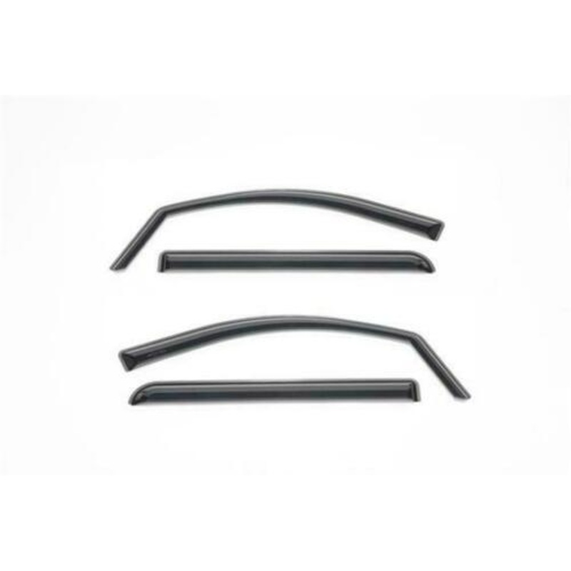 Low Profile In Channel Rain Guards 3M Tinted 14 -19 Chevy GMC 1500/ 2500/3500 HD