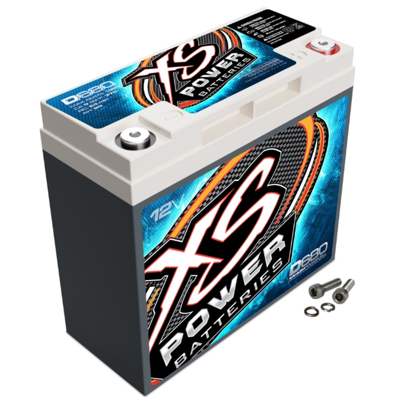 XS Power 12V Compact D Series AGM 20 Amp Hours Starting Battery D680