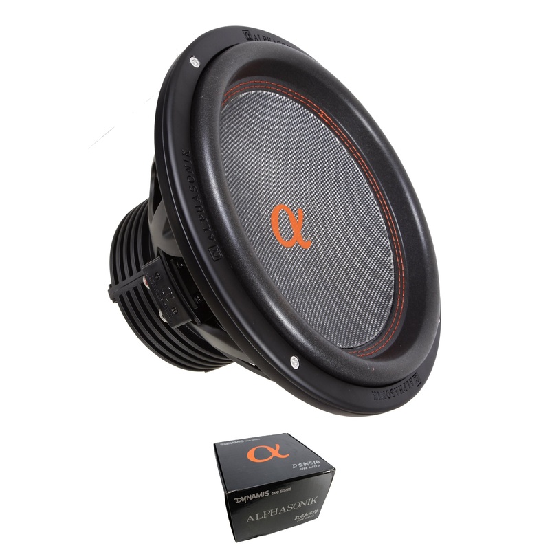 10″ 2100W DYNAMIS 500 Series Subwoofer Dual 4 Ohm 2″ Voice Coils DSW510