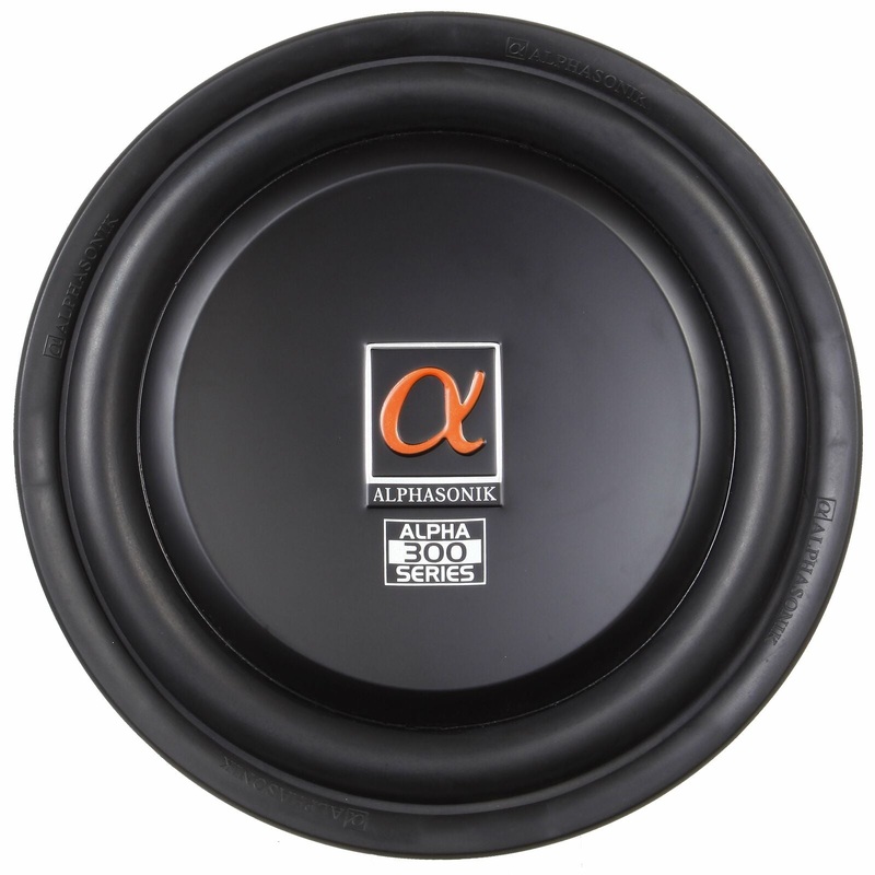 12″ 1500W TREIS 300 Series Subwoofer 4 Ohm 2″ Voice Coils TSW312