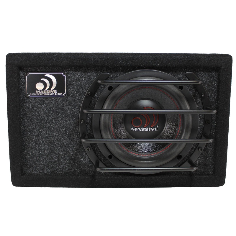 Massive Audio BT12 12″ 600 Watt 2 Ohm Loaded Subwoofer Ported Enclosure