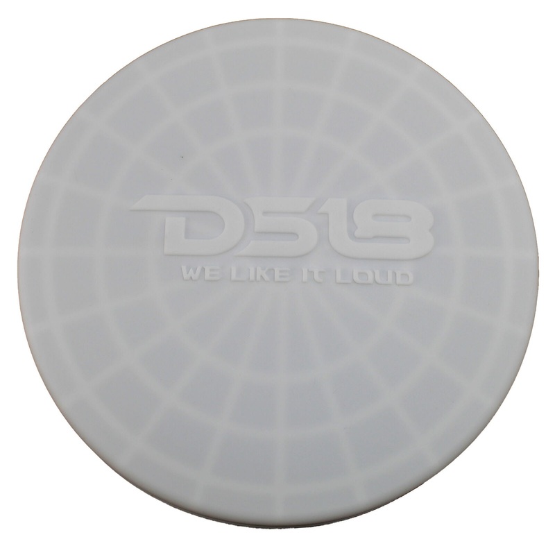 Pair of White DS18 HYDRO 8″ Silastic Silicone Marine Speaker Covers CS-8/WH