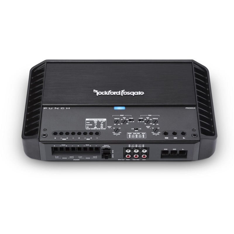 Rockford Fosgate Punch 600 Watt 4-Channel Amplifier P600X4