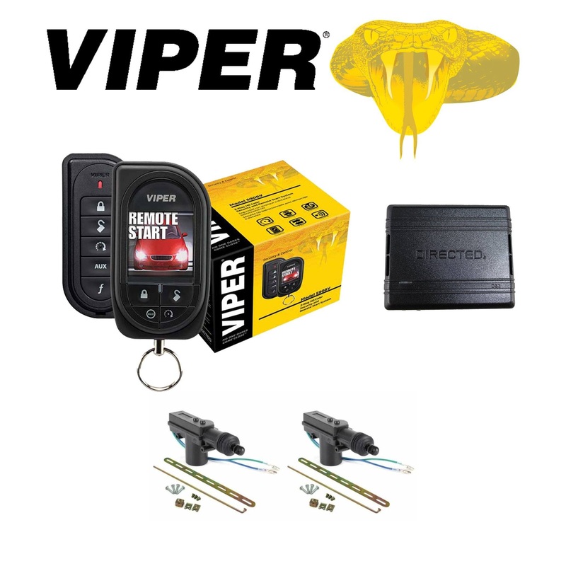 Viper Color OLED 2-Way Remote Start + DB3 Bypass Module + 2 Door Locks 5906V